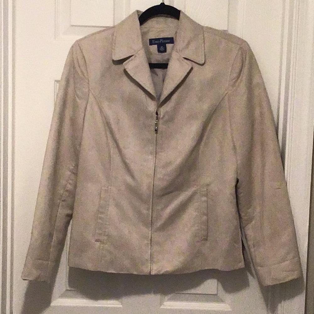 Evan Picone Tan suede jacket